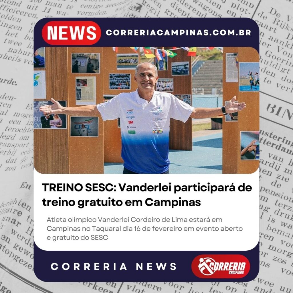 Atleta Olímpico: Treino  com Vanderlei Cordeiro de Lima em Campinas