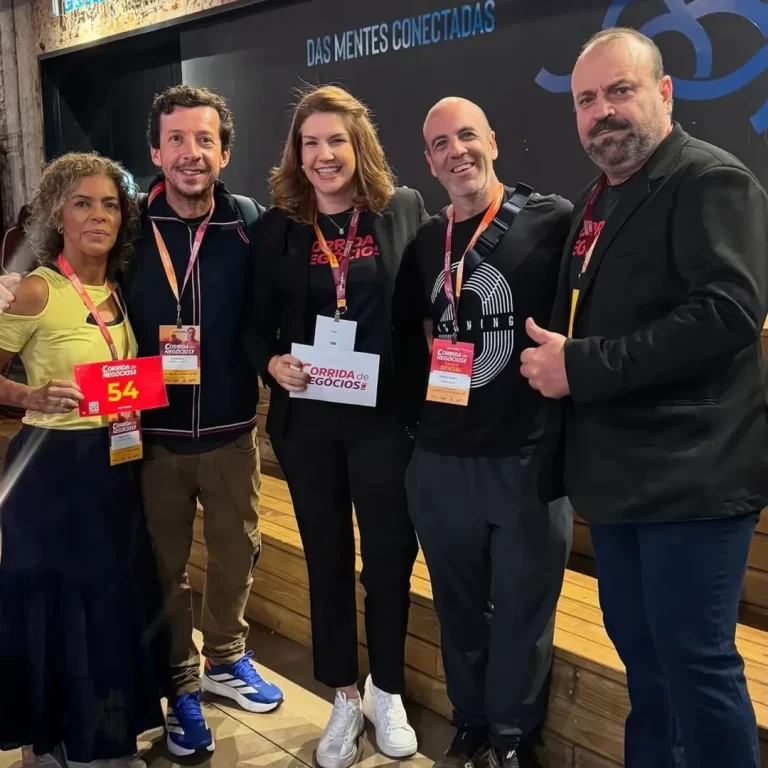 Locutores do evento e participantes