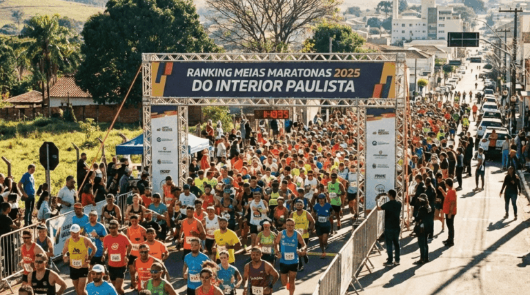 Ranking Meias Maratonas 2025 do Interior Paulista