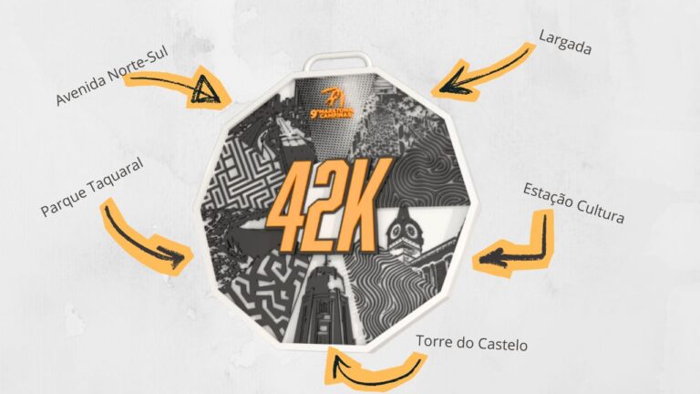 Maratona de Campinas celebra 9ª edição com medalha que homenageia marcos históricos da cidade