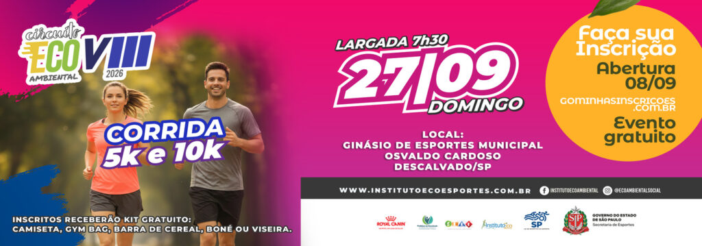 Banner da prova Circuito Eco VIII - Descalvado